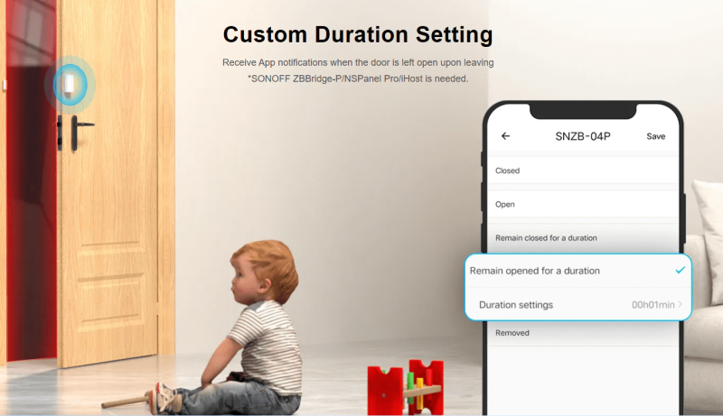 SONOFF - Zigbee 3.0 door or window sensor