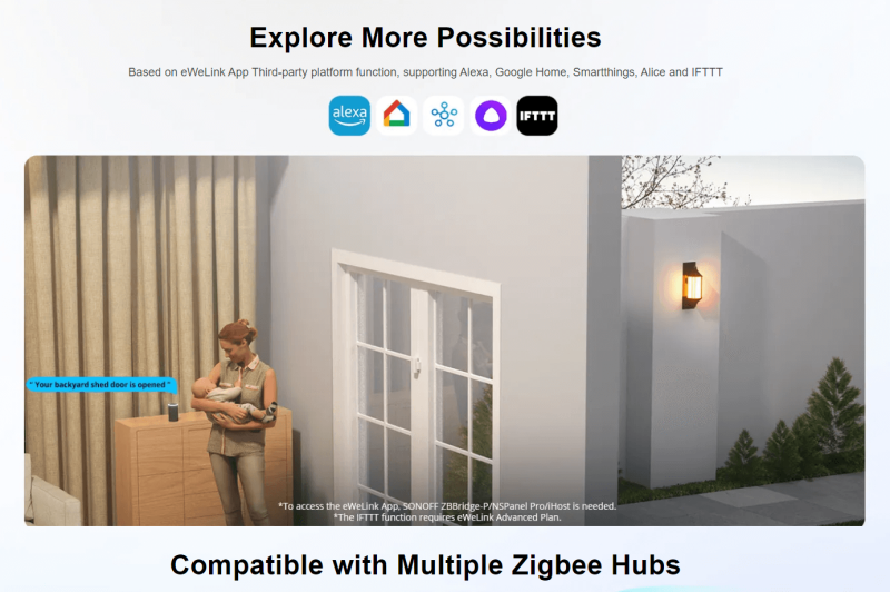 SONOFF - Zigbee 3.0 door or window sensor