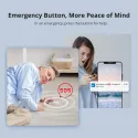 SONOFF - Control your home automation devices with the SONOFF SNZB-01P Zigbee 3.0 wireless button.