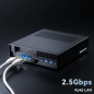 Minisforum - Mini PC MS-01 Barebone avec Intel Core i5-12600H,vPro Enterprise Support,2x10Gbps SFP+LAN/2x2.5G RJ45/2xUSB4/HDIM/1 Minisforum - Mini PC MS-01 Barebone avec Intel Core i5-12600H,vPro Enterprise Support,2x10Gbps SFP+LAN/2x2.5G RJ45/2xUSB4/HDIM/1