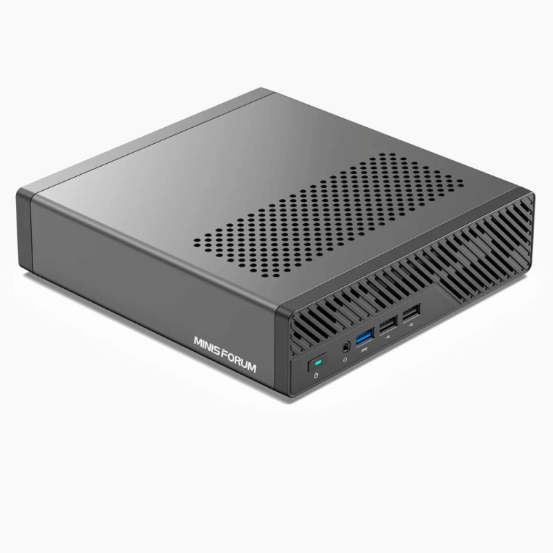 Minisforum - Mini PC MS-01 Barebone avec Intel Core i5-12600H,vPro Enterprise Support,2x10Gbps SFP+LAN/2x2.5G RJ45/2xUSB4/HDIM/1 Minisforum - Mini PC MS-01 Barebone avec Intel Core i5-12600H,vPro Enterprise Support,2x10Gbps SFP+LAN/2x2.5G RJ45/2xUSB4/HDIM/1