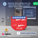NOUS - Zigbee ON/OFF module + Consumption measurement (10A DC, 16A AC)