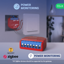 NOUS - Zigbee ON/OFF module + Consumption measurement (10A DC, 16A AC)