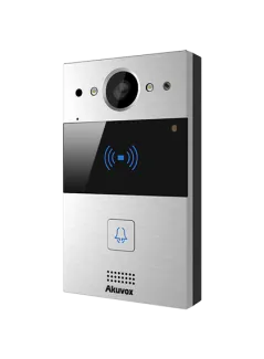 Wiederaufbereitet - Akuvox - IP Video Türsprechenanlage R20A - 1 Klingel mit Lesegerät für RFID-Badges, NFC