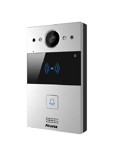 Ricondizionato - Akuvox - Videocitofono IP R20A -1 Pulsante di chiamata - RFID