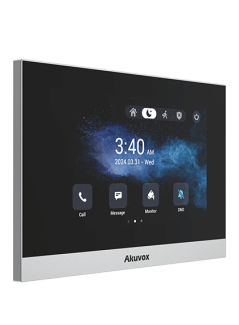Akuvox - SIP-Innenkonsole mit 7"-Touchscreen, WLAN + Bluetooth (Android-Version) Akuvox C316W