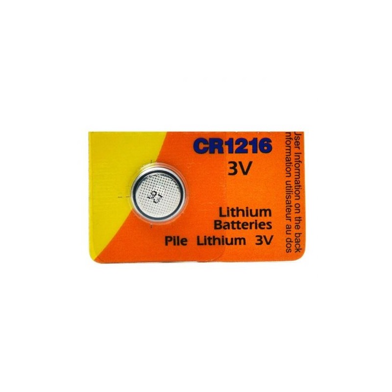 Enix - Piles bouton lithium CR1216 3V 28mAh