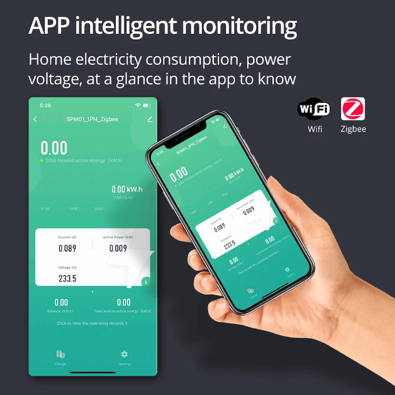 BITUO TECHNIK - Zigbee-Zähler 3.0 1P+N