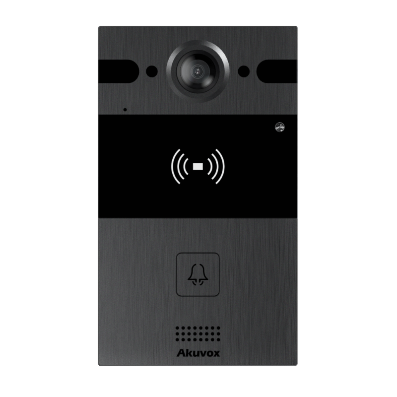 Akuvox - Compact video doorphone IP R25A - 1 doorbell with 4MP wide-angle camera (fisheye) Akuvox - Compact video doorphone IP R25A - 1 doorbell with 4MP wide-angle camera (fisheye)