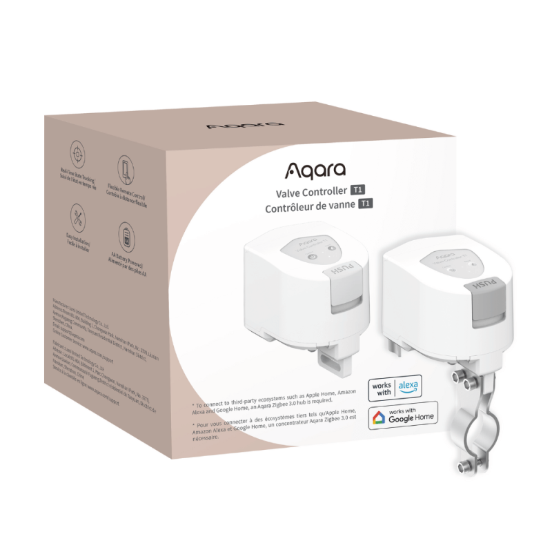 Aqara - Vanne connectée Zigbee 3.0 Valve Controller T1