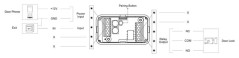 Akuvox - Lettore di controllo accessi IP compatibile PIN, RFID e codice BLE (Akuvox A03S)
