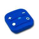 NodOn - Soft Remote Z-Wave Plus - Tech Blue