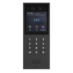 copy ofAkuvox - Vandal-resistant SIP X912K video doorman, numeric keypad, facial recognition, Bluetooth, RFID and QR code