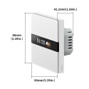 Aqara - Display Switch V1 EU - 2-channel Zigbee switch with display and 4 buttons (WS-K02D)