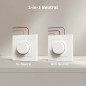 Aqara - Interrupteur Variateur H2 EU (KD-R01D) Blanc Aqara - Interrupteur Variateur H2 EU (KD-R01D) Blanc