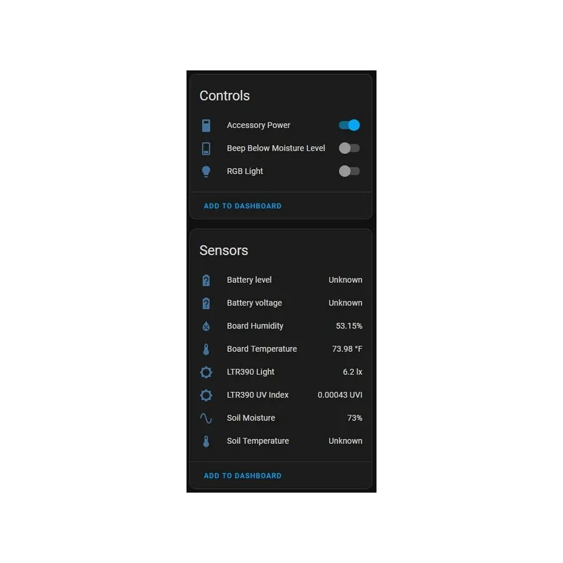 Apollo Automation - Capteur pour plantes Apollo PLT-1 pour Home Assistant (version Non-Battery )