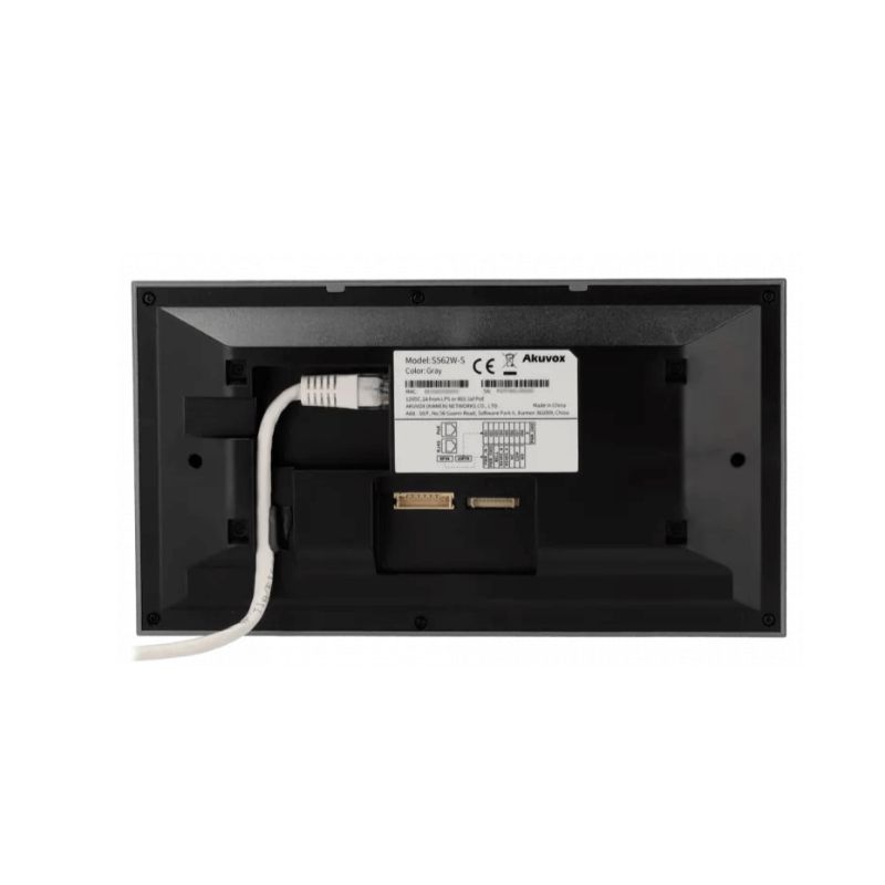 copy ofAkuvox S562W - SIP-Indoor-Monitor mit 7" Touchscreen, Wi-Fi, Linux, Version für Aufputzmontage