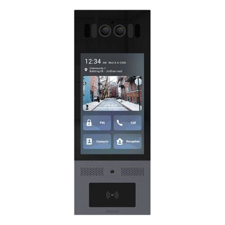 Akuvox - X915S Multi-tenant IP video doorman with facial recognition, QR Code, BLE, 8" touch screen 5 Year