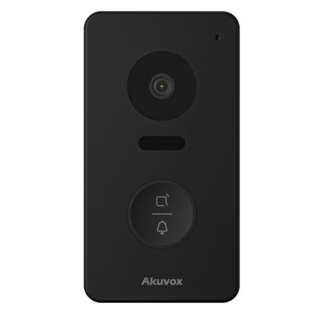 copy ofAkuvox - E12W IP Compact Video Doorbell - 1 doorbell with RFID badge reader and Wifi - surface mounting