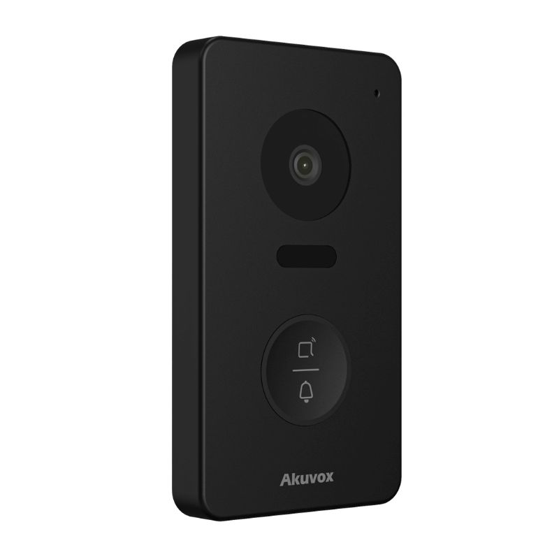copy ofAkuvox - E12W IP Compact Video Doorbell - 1 doorbell with RFID badge reader and Wifi - surface mounting