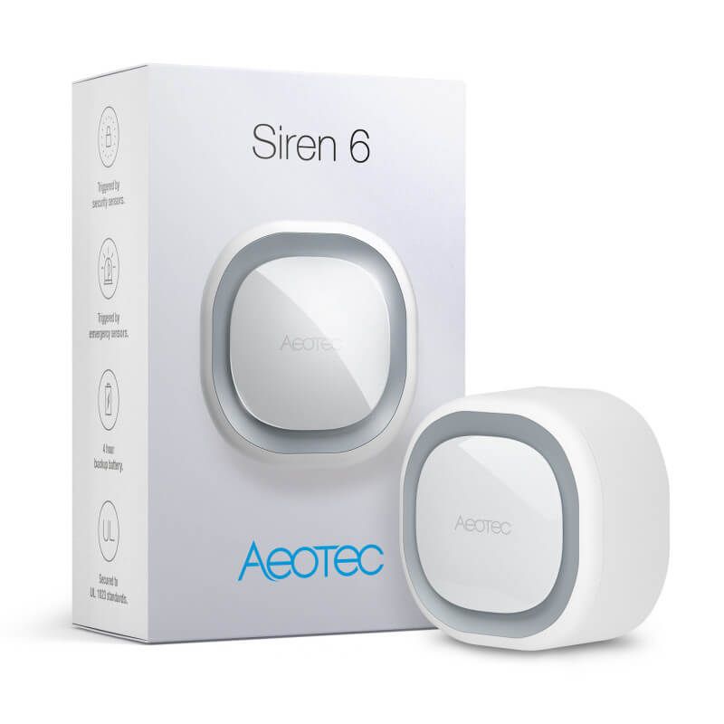Aeotec - Sirena Z-wave+ 6 per interni