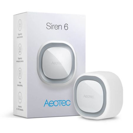 Aeotec - Sirena Z-wave+ 6 per interni