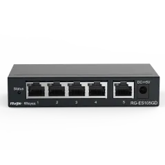 Reyee - 5-Port Gigabit Switch RJ45 10/100/1000 Mbps RG-ES105GD