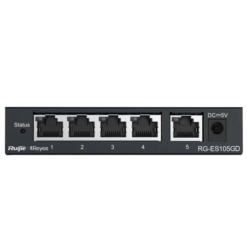 Reyee - Switch Gigabit 5 ports RJ45 10/100/1000 Mbps RG-ES105GD