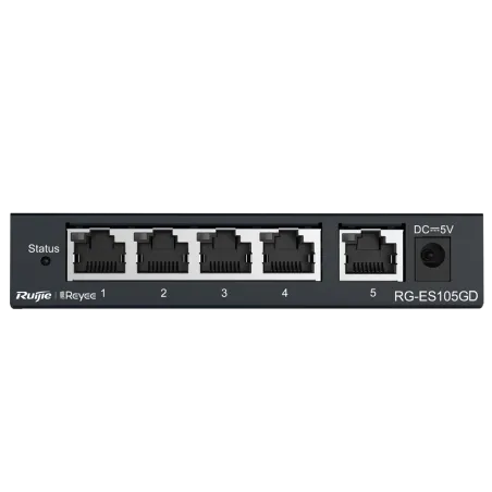 Reyee - Switch Gigabit 5 ports RJ45 10/100/1000 Mbps RG-ES105GD
