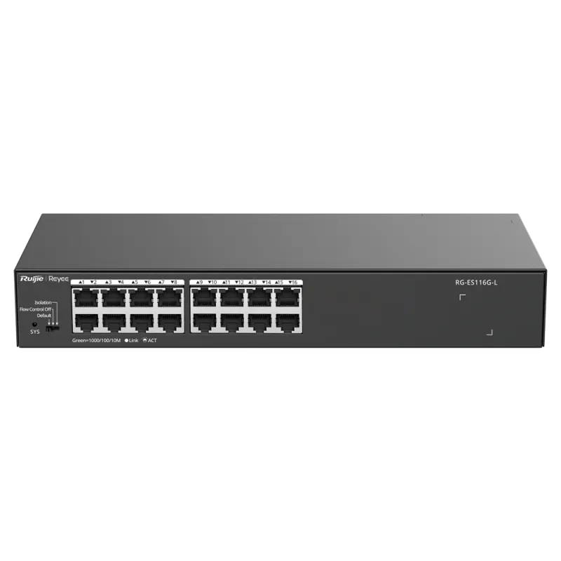 Reyee - Switch de bureau 16 ports Gigabit RG-ES116G-L