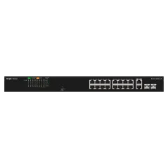 Reyee - Switch PoE+ 16 ports 10/100Mbps + 2 ports Gigabit Combo RG-ES118FGS-LP