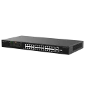 Reyee - Switch PoE+ 24 ports 10/100Mbps + 2 ports Gigabit RG-ES126FGS-LP