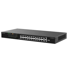 Reyee - Switch PoE+ 24 ports 10/100Mbps + 2 ports Gigabit RG-ES126FGS-LP