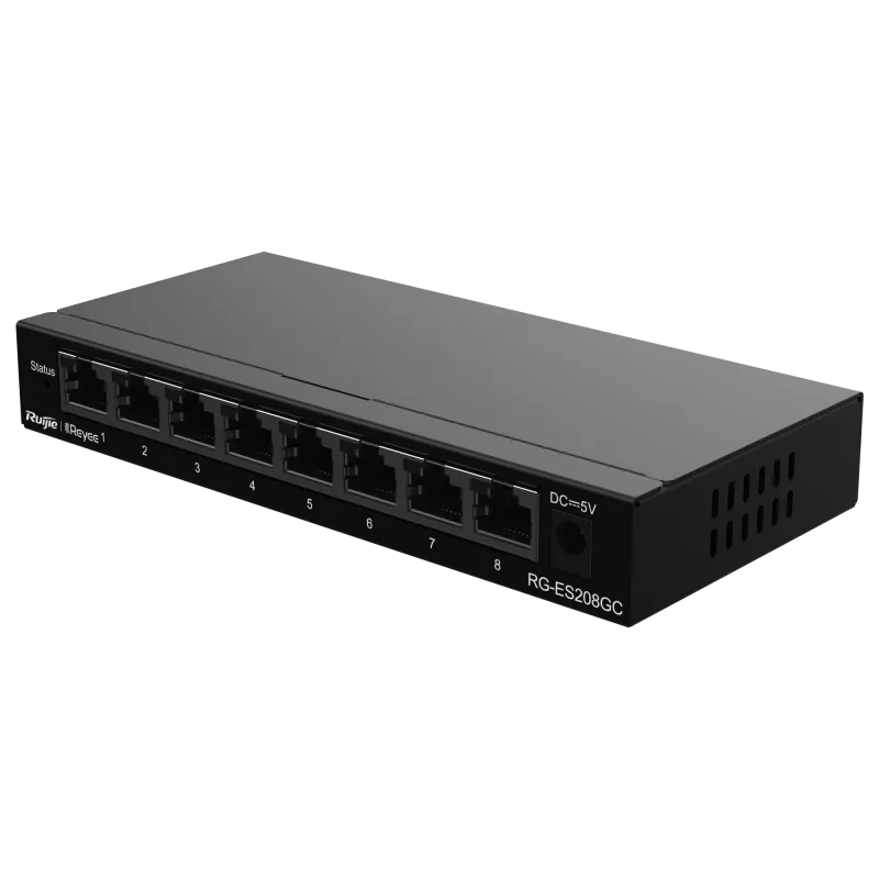 Reyee - Switch Ethernet Gigabit 8 ports RG-ES208GC
