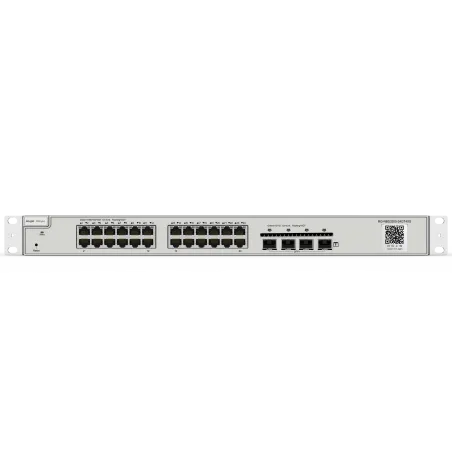 Reyee - Switch Gestito L2+ 24 Porte Gigabit + 4 SFP+ 10G RG-NBS3200-24GT4XS
