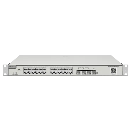 Reyee - Switch PoE+ Gigabit Gestito a 24 Porte 370W + 4 SFP+ 10G RG-NBS3200-24GT4XS-P