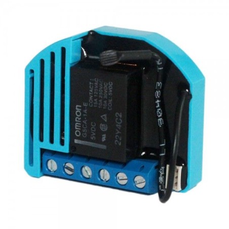 Qubino  - Micromodule commutateur 1 relai et consomètre Z-Wave+ ZMNHAD1