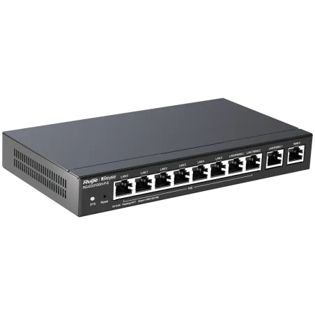 Reyee - Routeur PoE administrable 10 ports Gigabit avec contrôleur RG-EG310GH-P-E