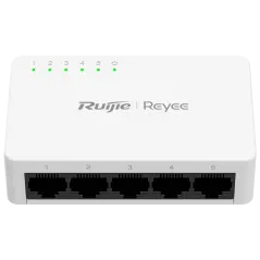 Reyee - Switch di rete RJ45 a 5 porte 10/100 Mbps per ufficio RG-ES05F