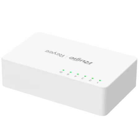 Reyee - Switch di rete RJ45 a 5 porte 10/100 Mbps per ufficio RG-ES05F