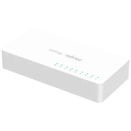Reyee - Switch Ethernet Fast da Tavolo a 8 Porte 10/100 Mbps RG-ES08F