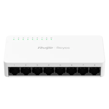 Reyee - Switch Gigabit a 8 Porte RJ45 10/100/1000 Mbps RG-ES08G-L