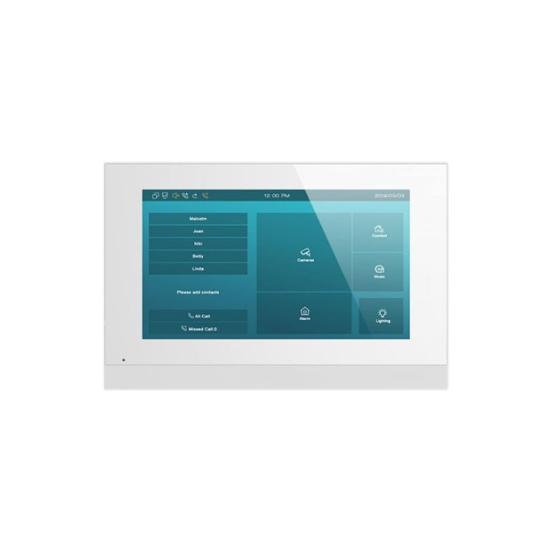 Akuvox - Console interna SIP con touch screen da 7", Wifi e Bluetooth (versione Android) Akuvox C315W