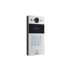 Akuvox - Compact SIP R20A-2 2 Wire Video Doorbell - 1 Doorbell with RFID Badge Reader and numeric keypad