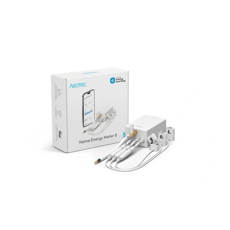 Aeon Labs - Compteur de consommation électrique Z-Wave+, 3 pince, 60A