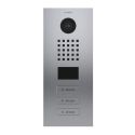 Doorbird - IP Video Türstation D2103V - 3 Ruftasten - Gebürsteter Edelstahl