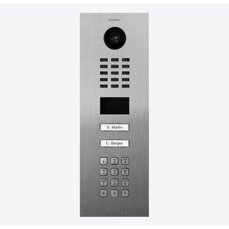 Doorbird - Connected video doorbell D2102KV - 2 buzzers