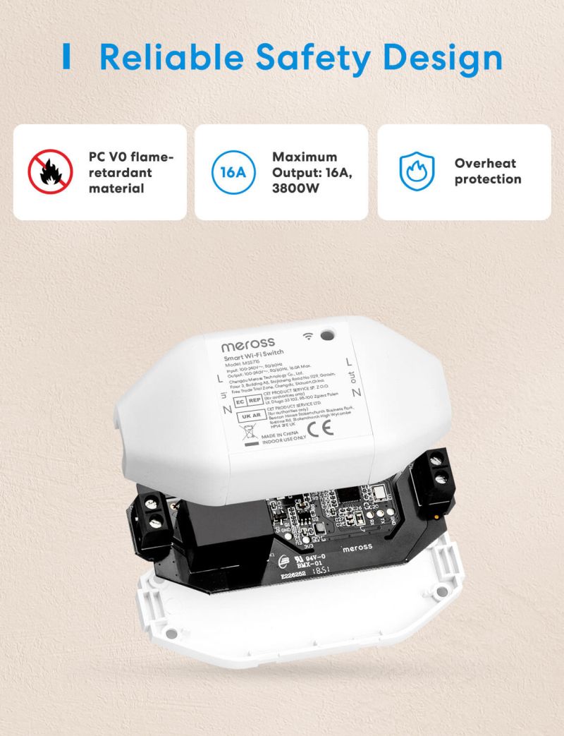 Meross - Smart Wi-Fi Switch 