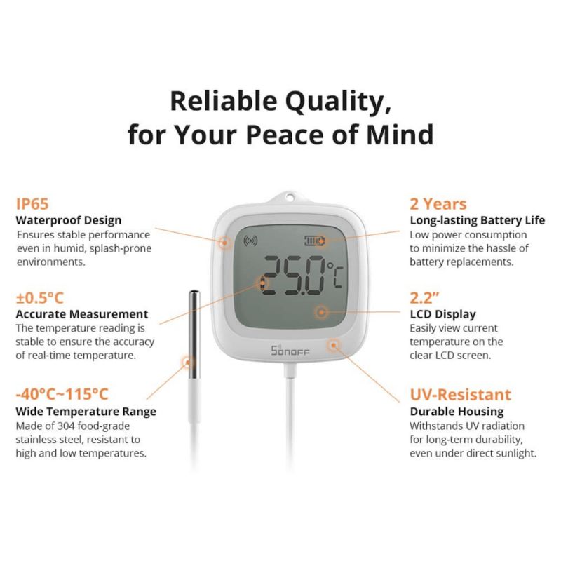 copy ofSONOFF - Temperature and humidity sensor with ZigBee 3.0 support