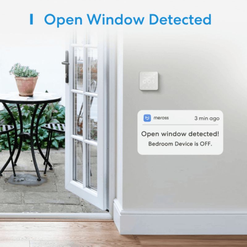 Meross - SSmart Wi-Fi Thermostat for Electric Underfloor Heating System